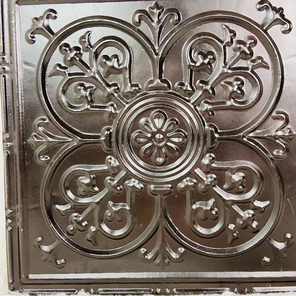 UNBRANDED brown design square wall hanging decor design decoration